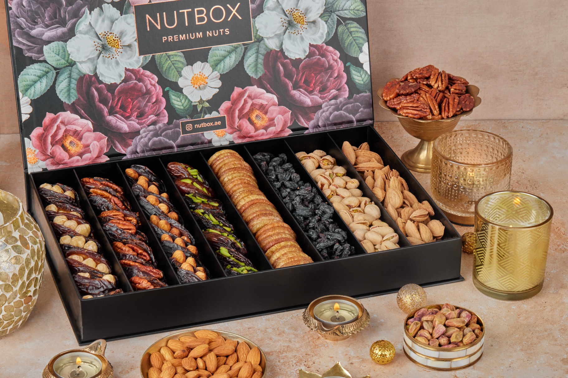 Launched Nutbox.ae - Premium Nuts & Dried Fruits Gift Boxes