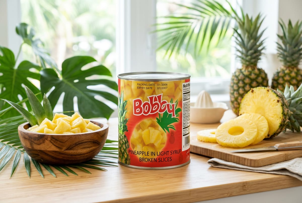 Bobby Pineapple in Light Syrup