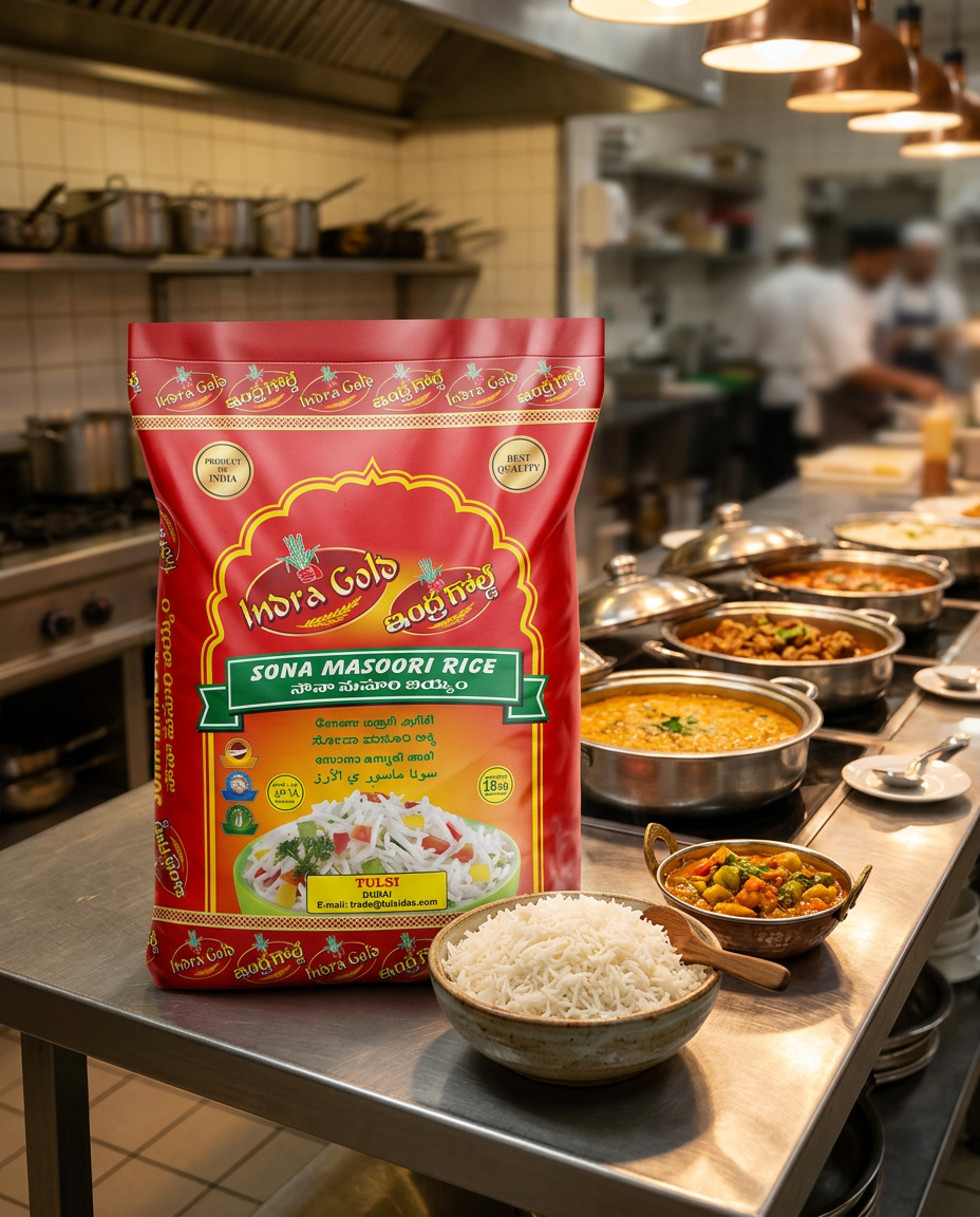 Indra Gold Sona Masoori Rice