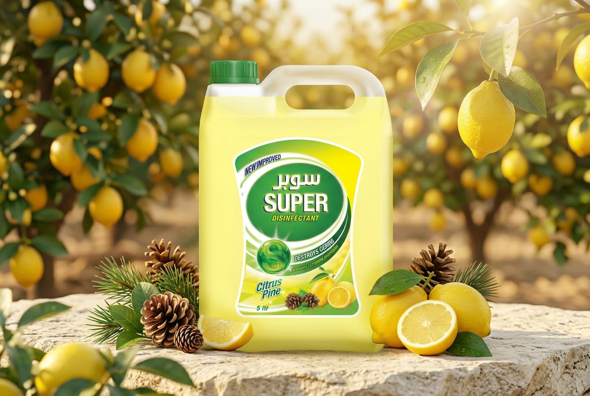 Super Antiseptic Disinfectant - Citrus Pine 5L