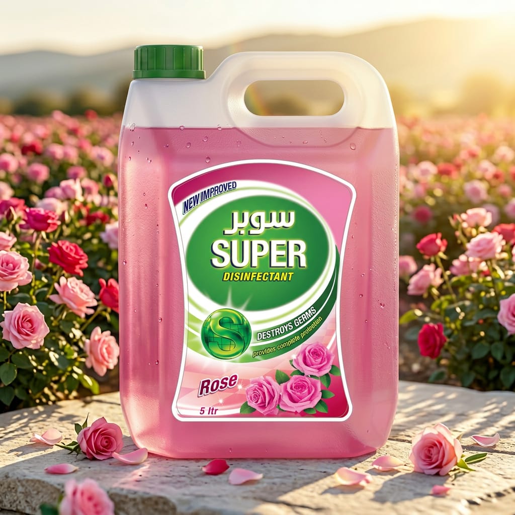 Super Antiseptic Disinfectant - Rose 5L