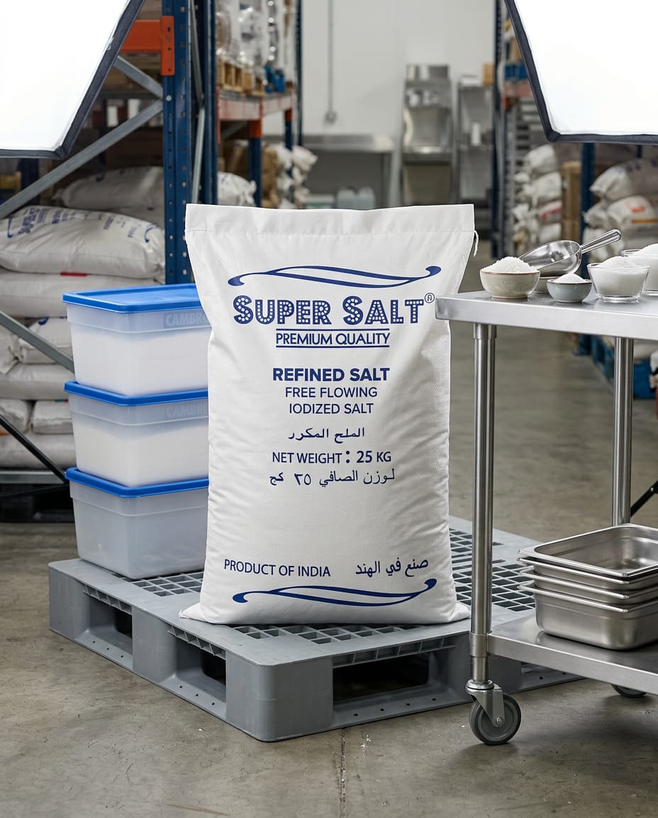 Super Salt Premium Quality Refined and Iodized Free Flowing Salt